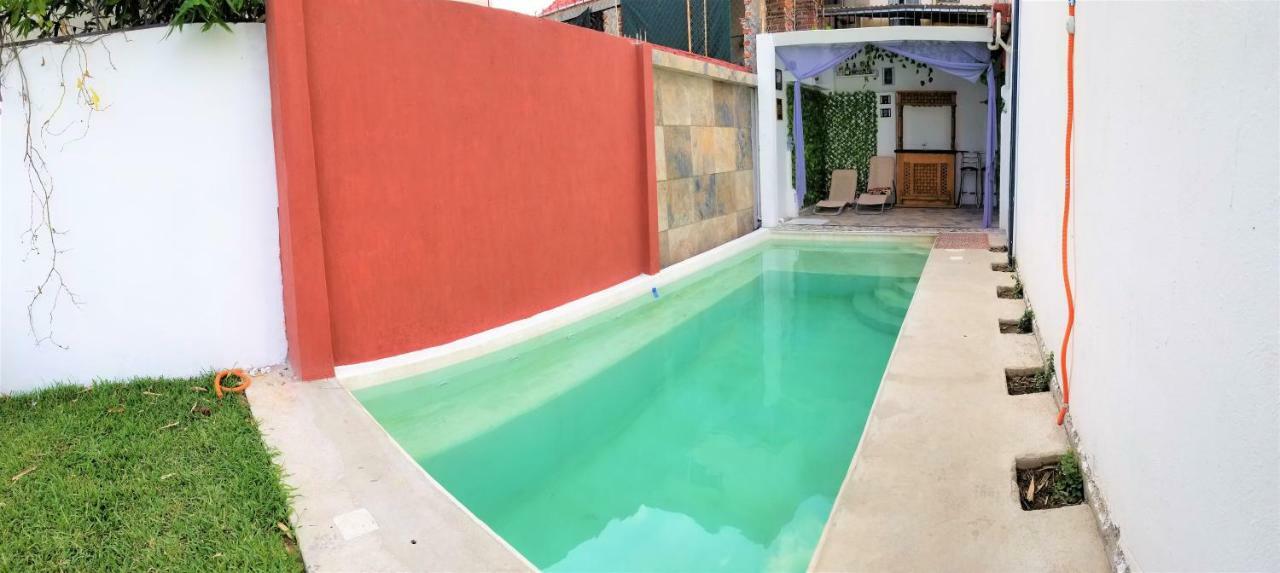 Casa Con Alberca Climatizada Privada Para 8 Personas Emiliano Zapata  Buitenkant foto