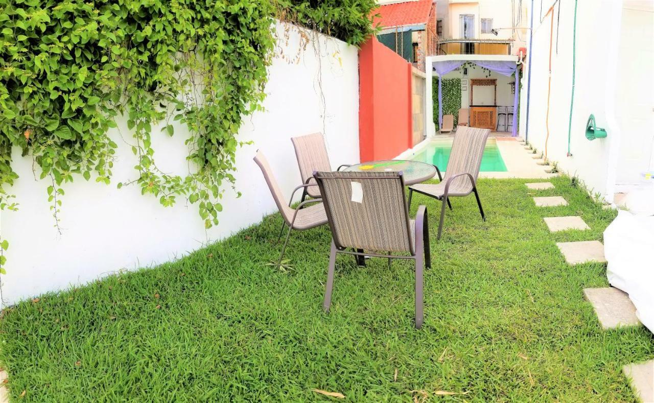 Casa Con Alberca Climatizada Privada Para 8 Personas Emiliano Zapata  Buitenkant foto