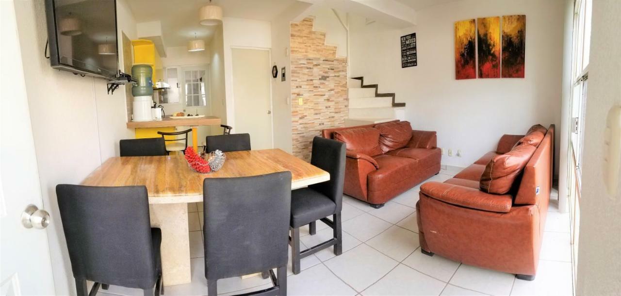 Casa Con Alberca Climatizada Privada Para 8 Personas Emiliano Zapata  Buitenkant foto